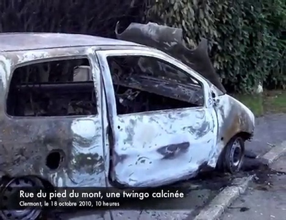 Clermontois : voitures brûlées dans le centre