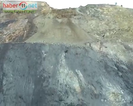 BİLECİK BOZÜYÜK YOLUNDA HEYELAN