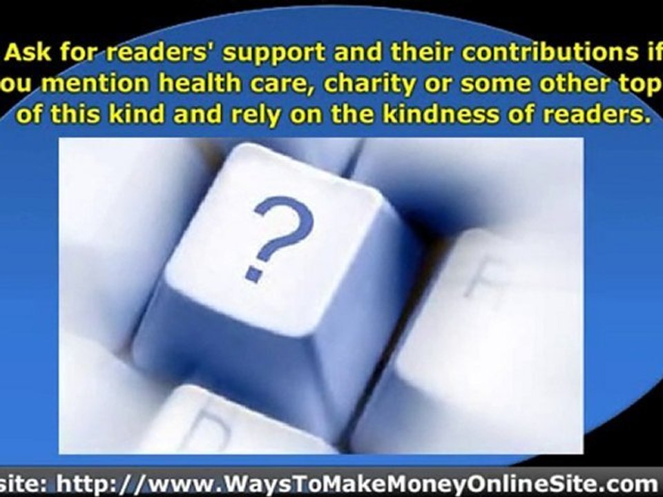 How to Earn Money Through Blogs