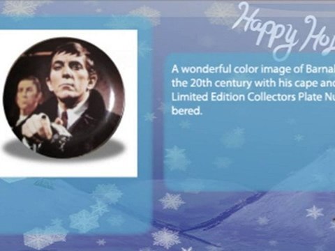 Dark Shadows Collectors Plate Barnabas