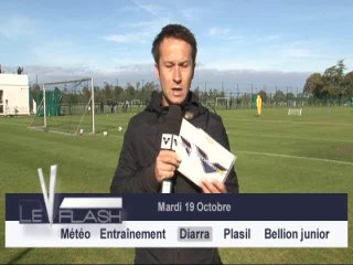 Le Flash de GirondinsTV du mardi 19 octobre