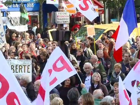 Les socialistes mobilisés pour nos retraites