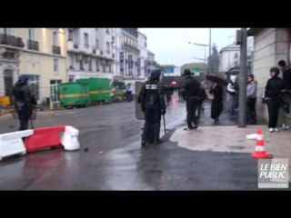 Ca chauffe à la gare de Dijon