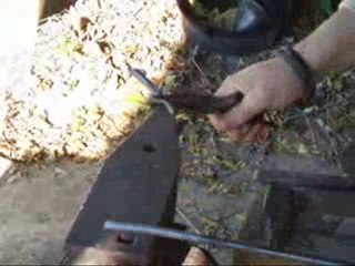 Ulfar : Forge d'un fer de flèche médiévale 1ère partie