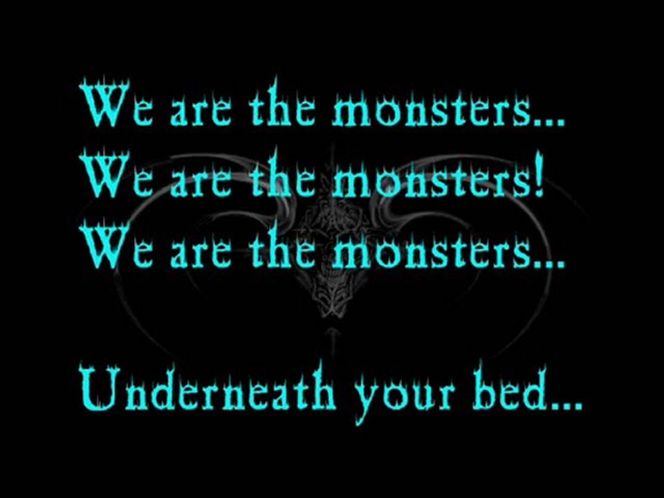Matchbook Romance - (Lyrics) Monsters