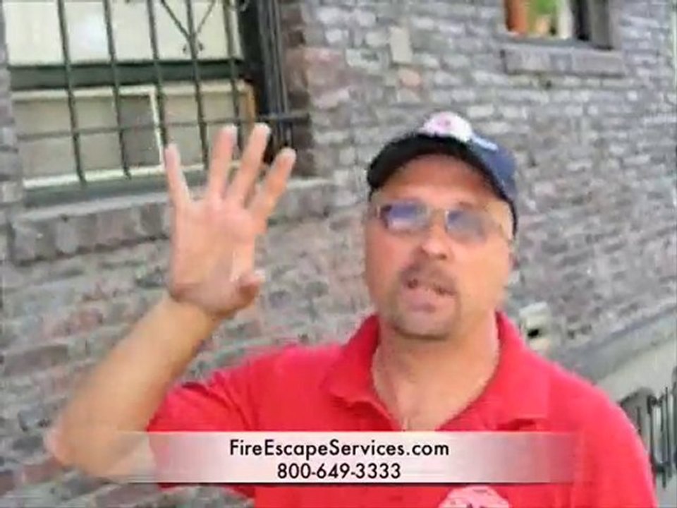 Fire Escape Repairs Bethlehem 800-649-3333 www.Fireescapere