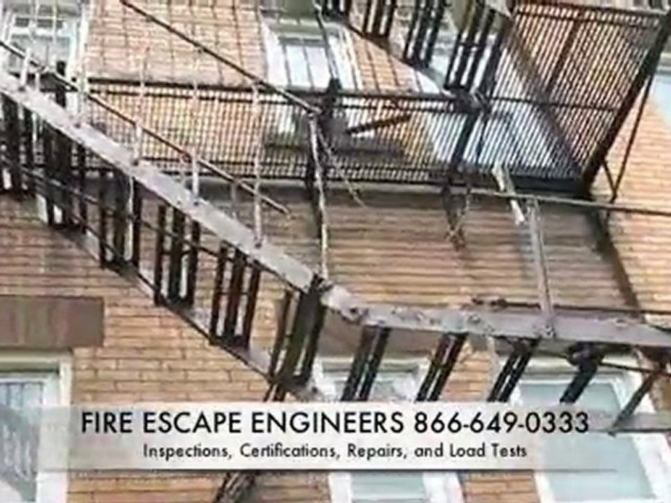 Fire Escape Engineer Bethlehem 866-649-0333 www.Fireescapee