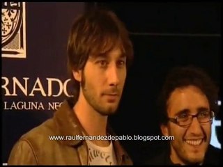 Entrada de los actores a la despedida de El internado II