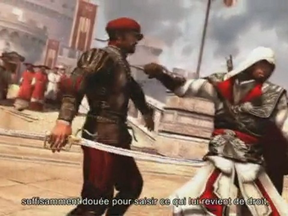 Assassin's Creed Brotherhood - Trailer César Borgia Vs Ezio