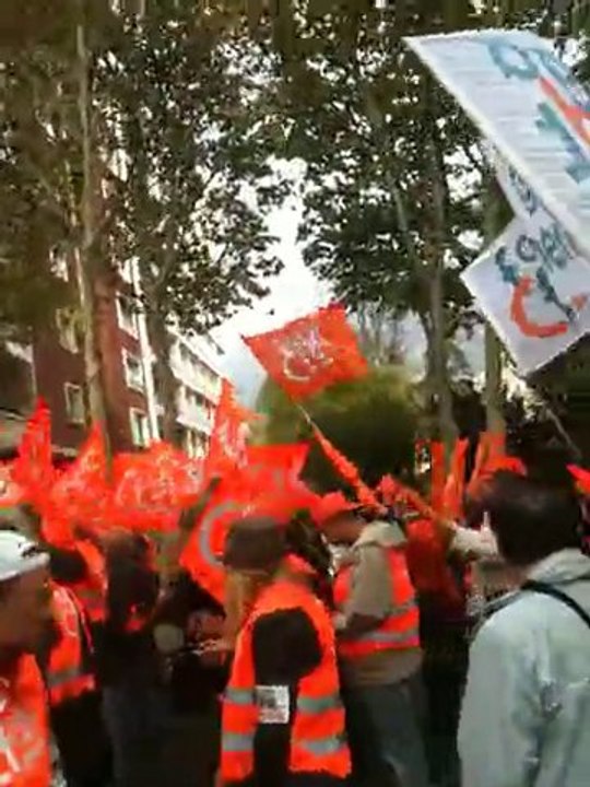 Manifestation à Paris 19 octobre 2010 CFDT