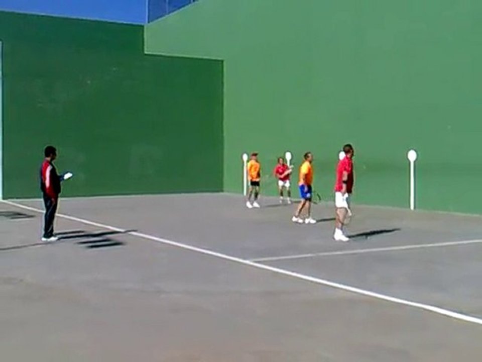 frontenis preolimpico Alcorcón Rivas 2ª a 2ª partida