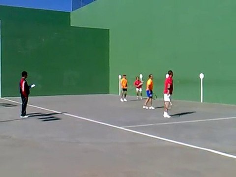 frontenis preolimpico Alcorcón Rivas 2ª a 2ª partida