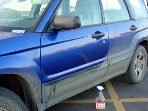 Freedom Waterless Car Wash Demonstration