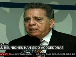 Embajador venezolano en España realiza gira de aclaración por País Vasco