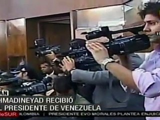 Llega Chávez a Irán para fortalecer relaciones
