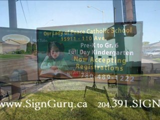 Signs for Rent in Winnipeg