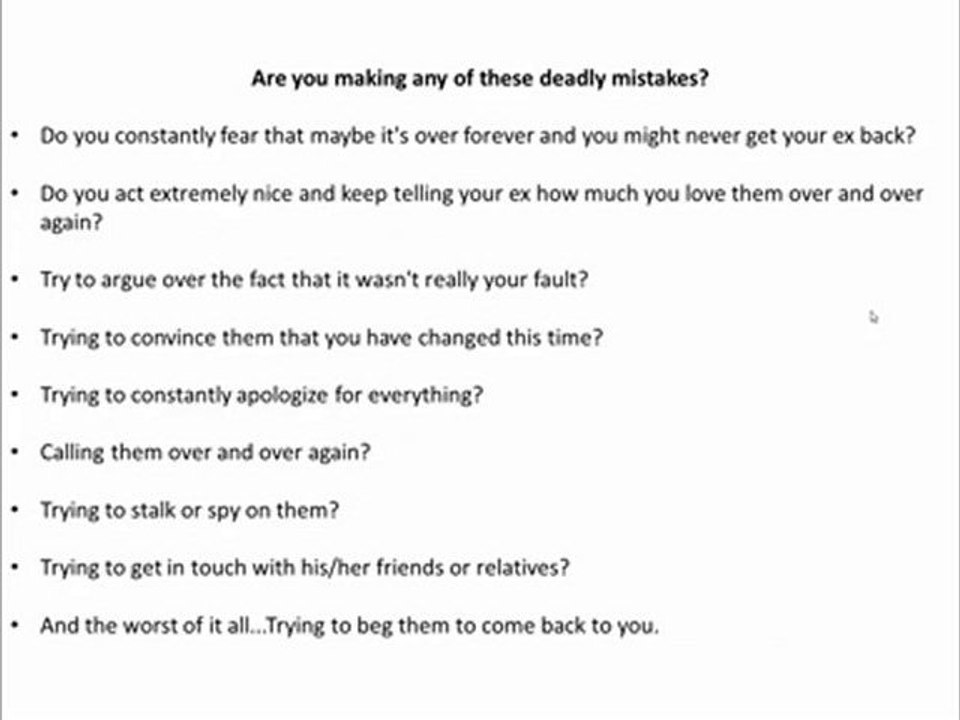 Pull Your Ex Back Review | Pull Your Ex Back Free eBook