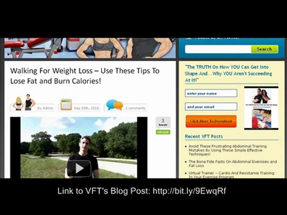 VFT's Walking For Weight Loss