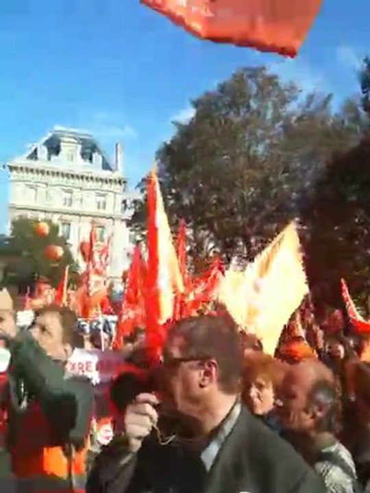 Manifestation 28 octobre 2010 à Paris République-St Augustin