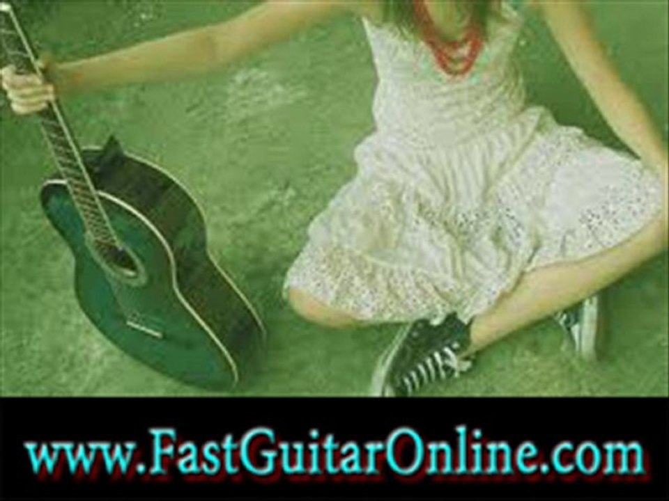 playing lead guitar fast