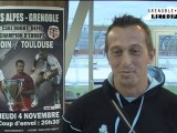 4 novembre 2010 : CSBJ / Stade Toulousain au stade des Alpes