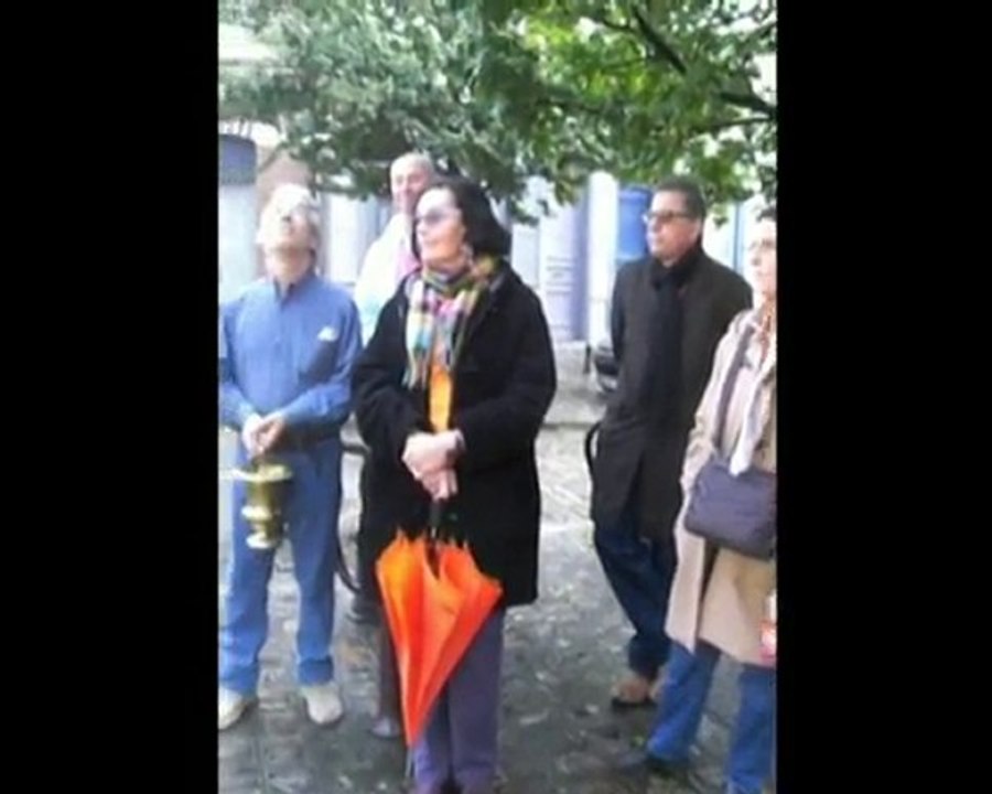 Bénédiction de la statue de Sainte Gudule