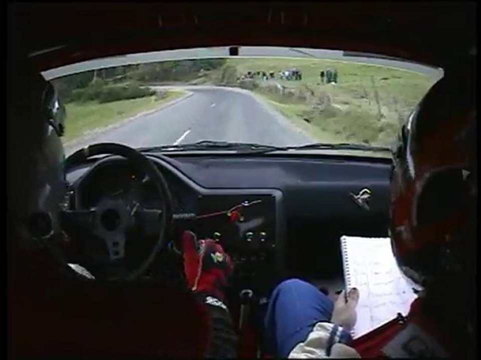 Rallye montbrisonnais 2010 ES11 Raphaël NAVARRO 106 rallyeN1