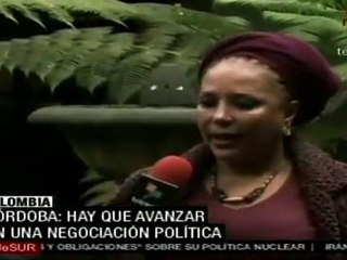 Piedad Córdova anuncia reapertura de diálogo epistolar con