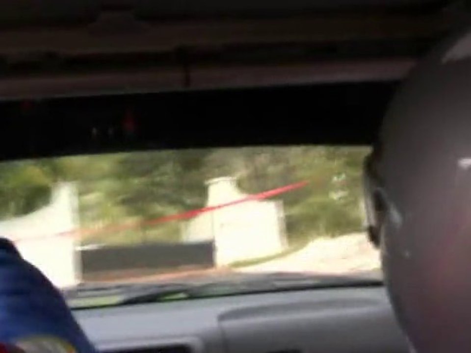 Rallye d'Antibes 2010 ES9 ONBOARD FEDERICCI - BERETTI