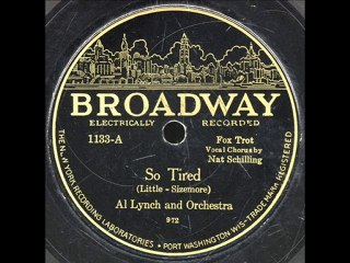 So Tired-Al Lynch Orchestra