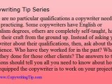 Copywriting Tip - How To Choose A Copywriter