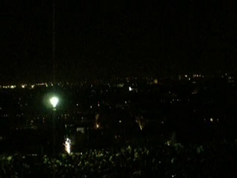 feu d'artifice des vendanges de Montmartre 2010