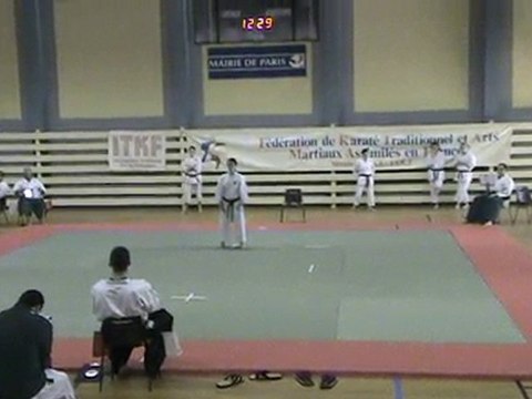 karaté ITKF kata Championnat de France 2010 - Bassai dai Fanny