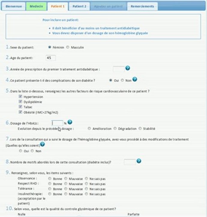 Tutoriel traitement du diabète de type 2