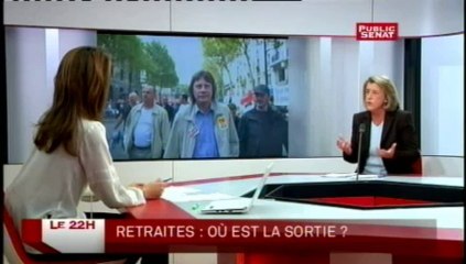 LE 22H,Elisabeth Guigou, Andres Perez, Rudolf Balmer et Philippe Turle