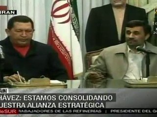 Chávez: Estamos consolidando nuestra alianza estratégica