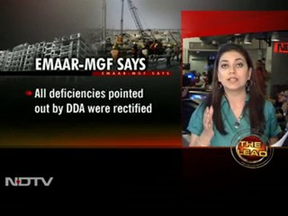 CWG: EMAAR-MGF at centre of storm