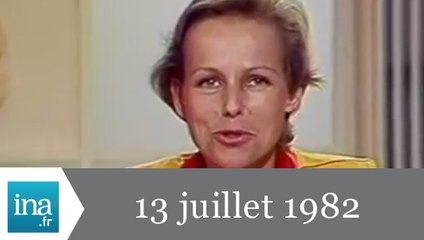 20h Antenne 2 du 13 juillet 1982 - préparation du 14 juillet - Archive INA
