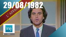 20h Antenne 2 du 29 août 1982 - arrestations de terroristes à Paris | Archive INA
