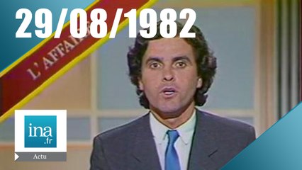 20h Antenne 2 du 29 août 1982 - arrestations de terroristes à Paris | Archive INA