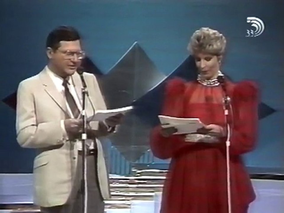 Kdam Eurovision 1983 Introduction - Ofra Haza
