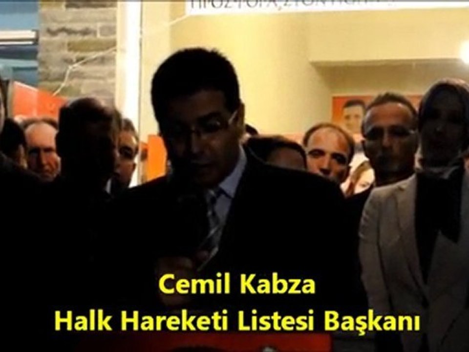 HALK HAREKETİ SEÇİM BÜROSU AÇILIŞI - Bölüm 1