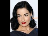 Dita von Teese and Her Classic Hair and Makeup