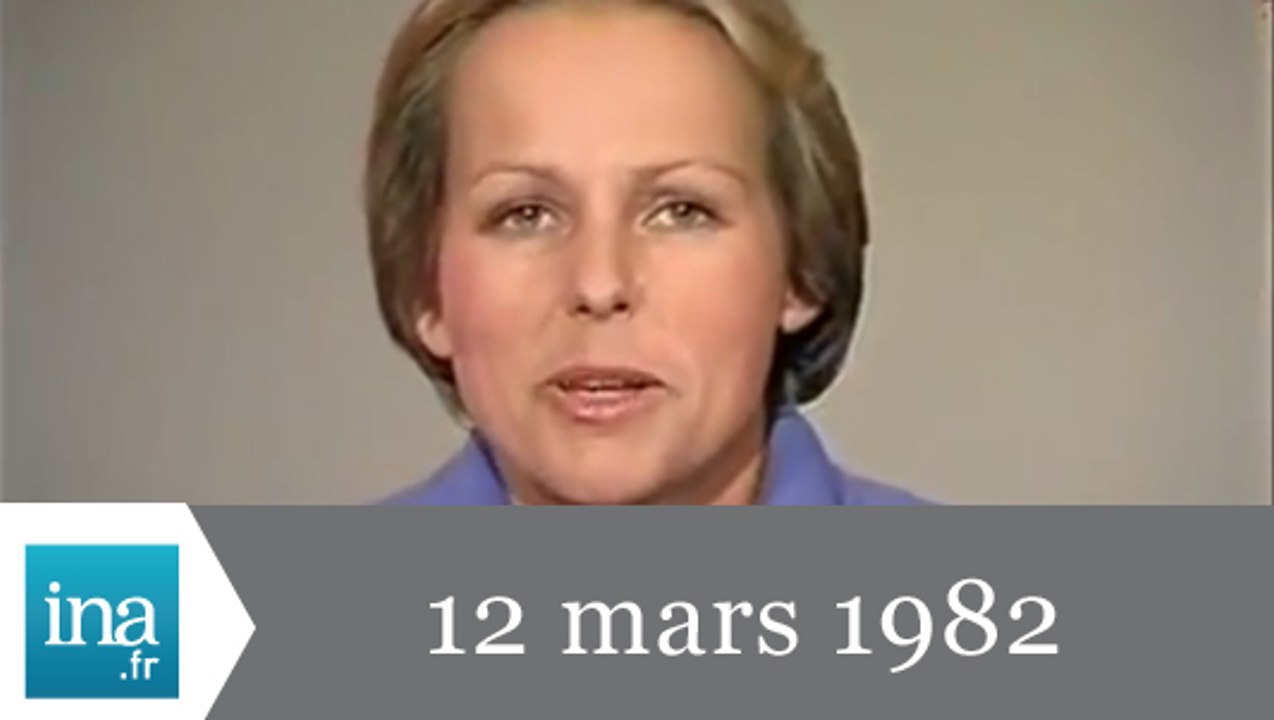 20h Antenne 2 du 12 mars 1982 - Archive INA
