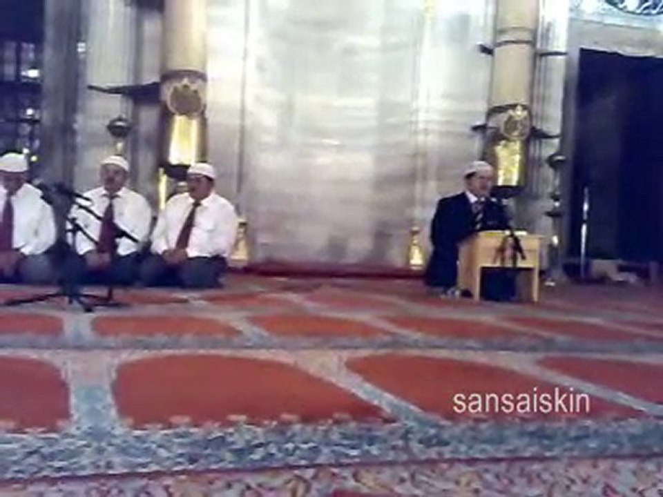 ADEM KARABEY AMİNE HATUN MEVLİD SÜLEYMANİYE CAMİİ 1