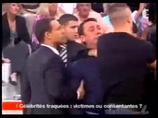 Clash entre un paparazzi et daniel ducruet (delarue)
