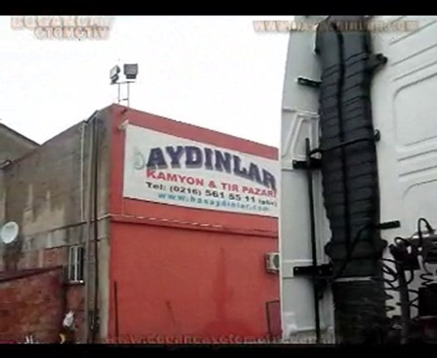 (AYDINLAR TIR PAZARI) ACTROS1841-VOLVO460 RÜZGARLIK TK