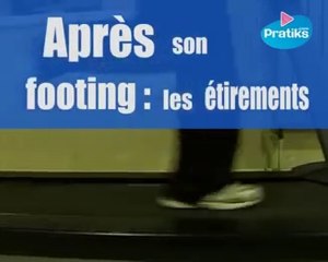 Quels sont les étirements après le footing ?