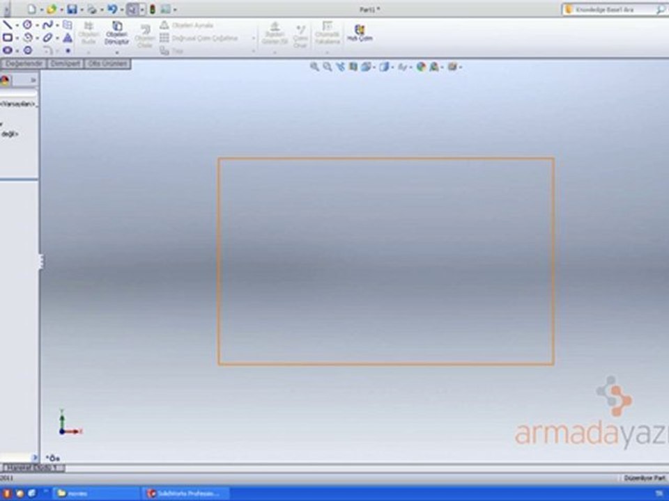 SolidWorks 2 Boyutlu Çizim Giriş