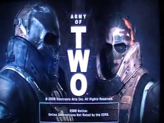 First Level - Only - Army of Two - Xbox 360